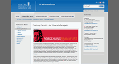 Desktop Screenshot of forschung-frankfurt.uni-frankfurt.de