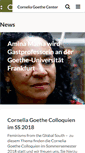 Mobile Screenshot of cgc.uni-frankfurt.de