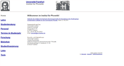 Desktop Screenshot of menzerath.phonetik.uni-frankfurt.de