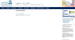 Desktop Screenshot of fernstudium.uni-frankfurt.de