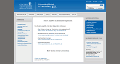 Desktop Screenshot of edocs.ub.uni-frankfurt.de
