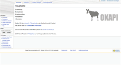 Desktop Screenshot of okapi.uni-frankfurt.de