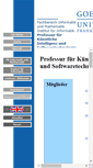 Mobile Screenshot of ki.informatik.uni-frankfurt.de